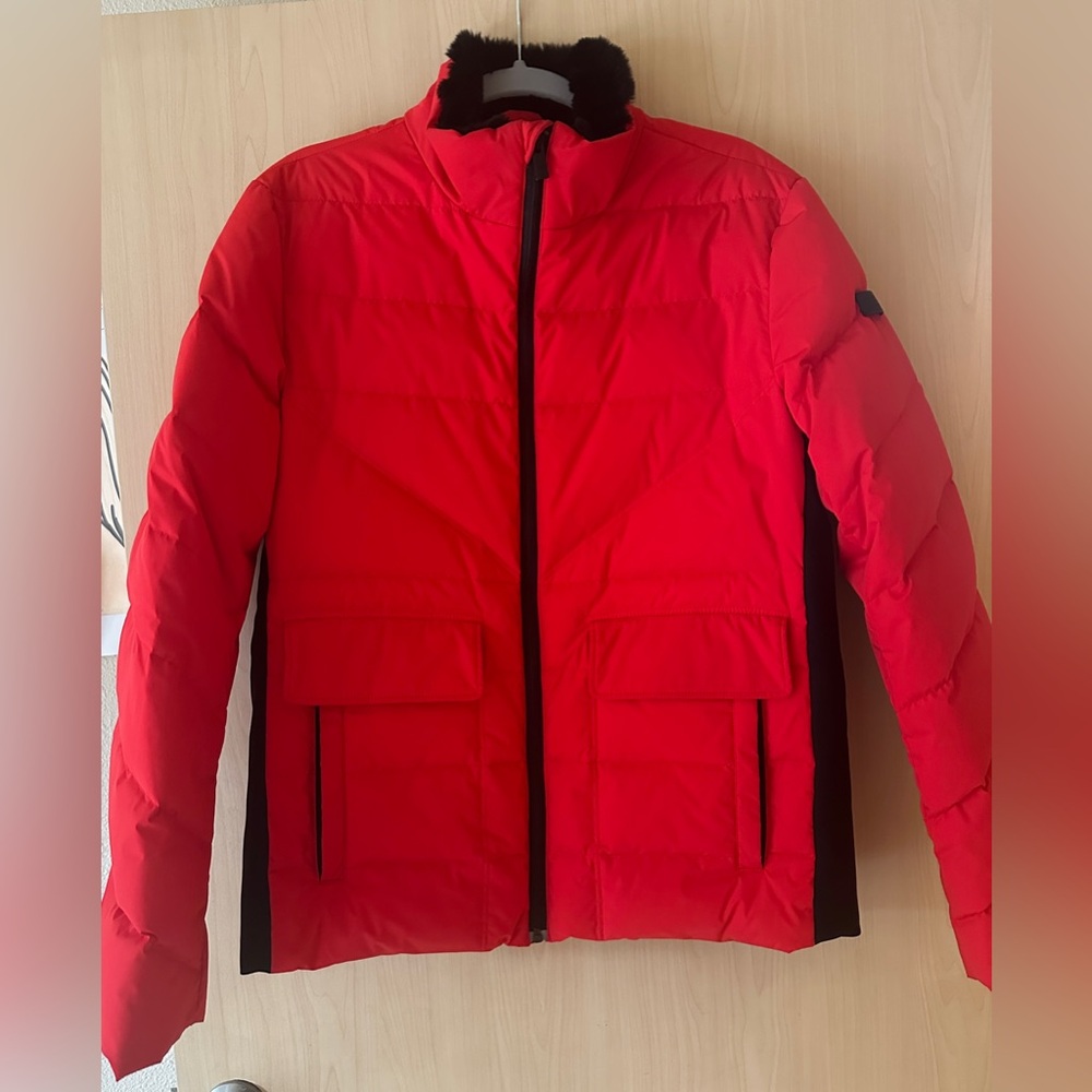 Fendi Men's Red Puffer Jacket. Size M. $1600